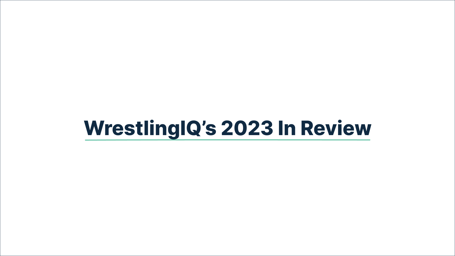 2023 In Review